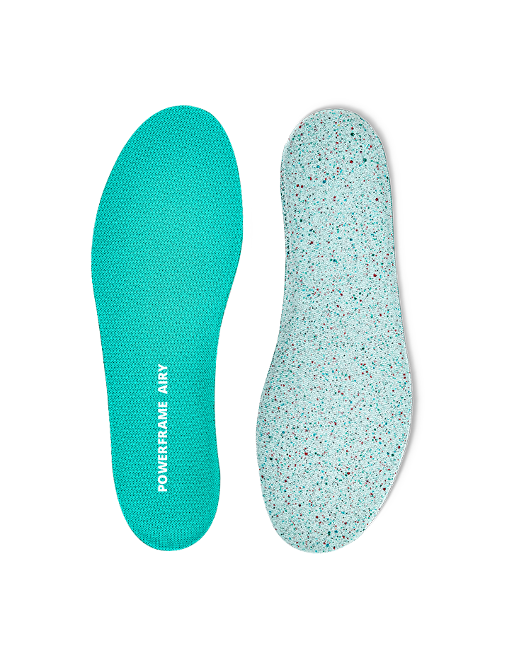 PowerFrame Airy insole product view — breathable PU insole by FX Footwear