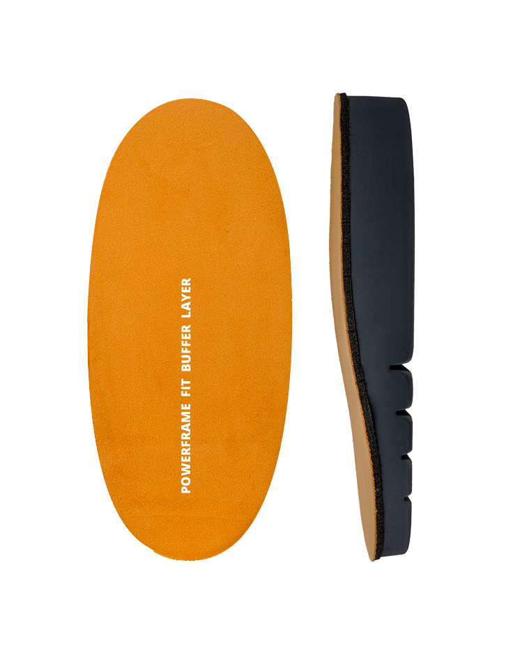 PowerFrame Fit insole product view — PU arch support insole by FX Footwear