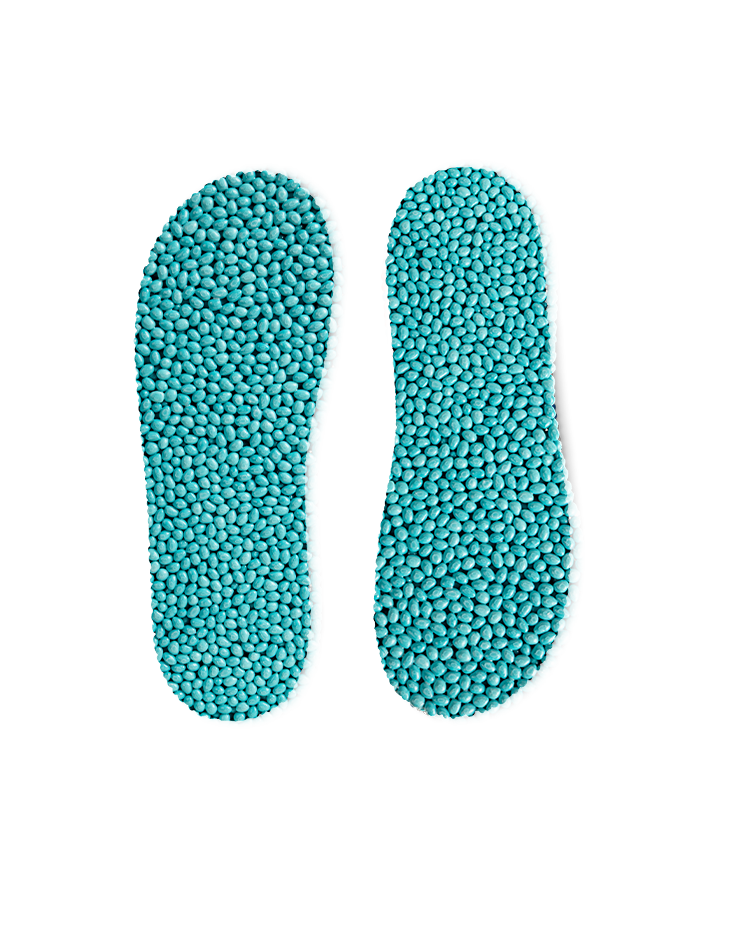 PulseSport Bubbles insole product view — supercritical foam by FX Footwear