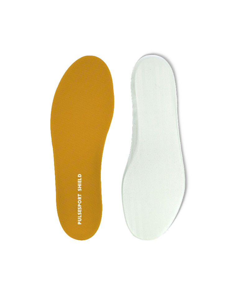 PulseSport Shield insole product view — durable supercritical foam by FX Footwear