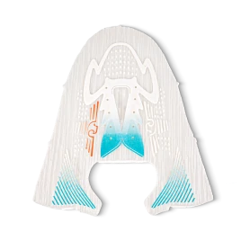 Engineered formed shoe upper panel with zonal detailing