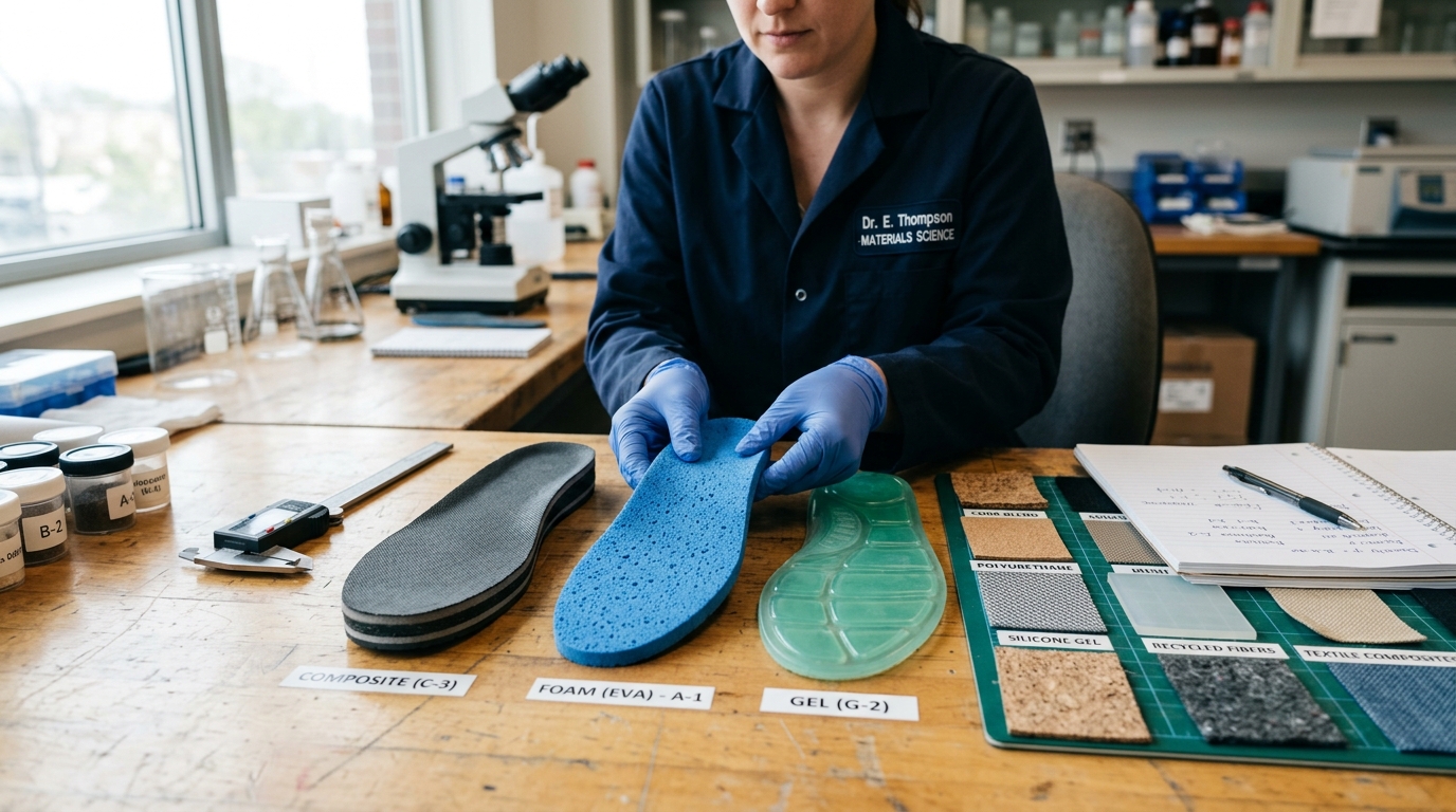 best insoles for standing — material science foam gel beyond