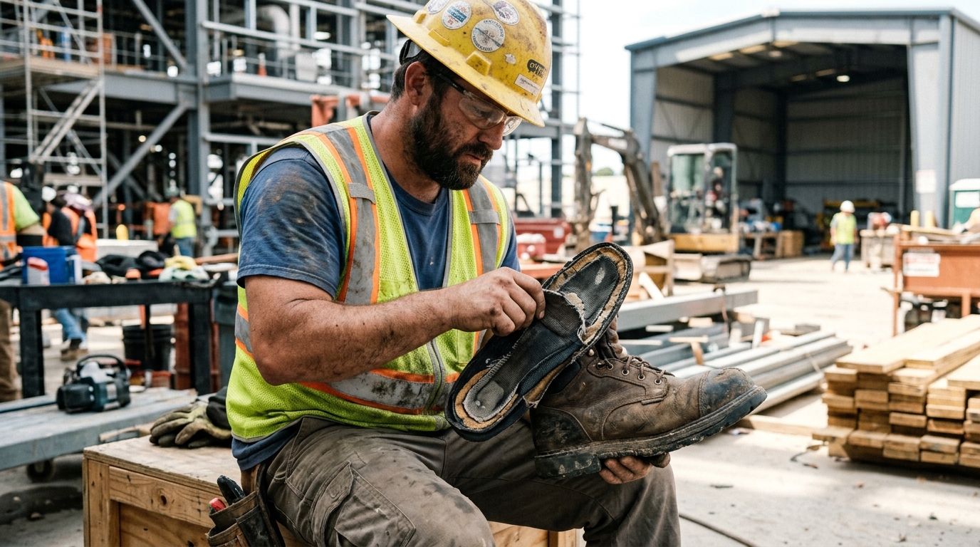 best boot insoles for work — top insole types for work boots