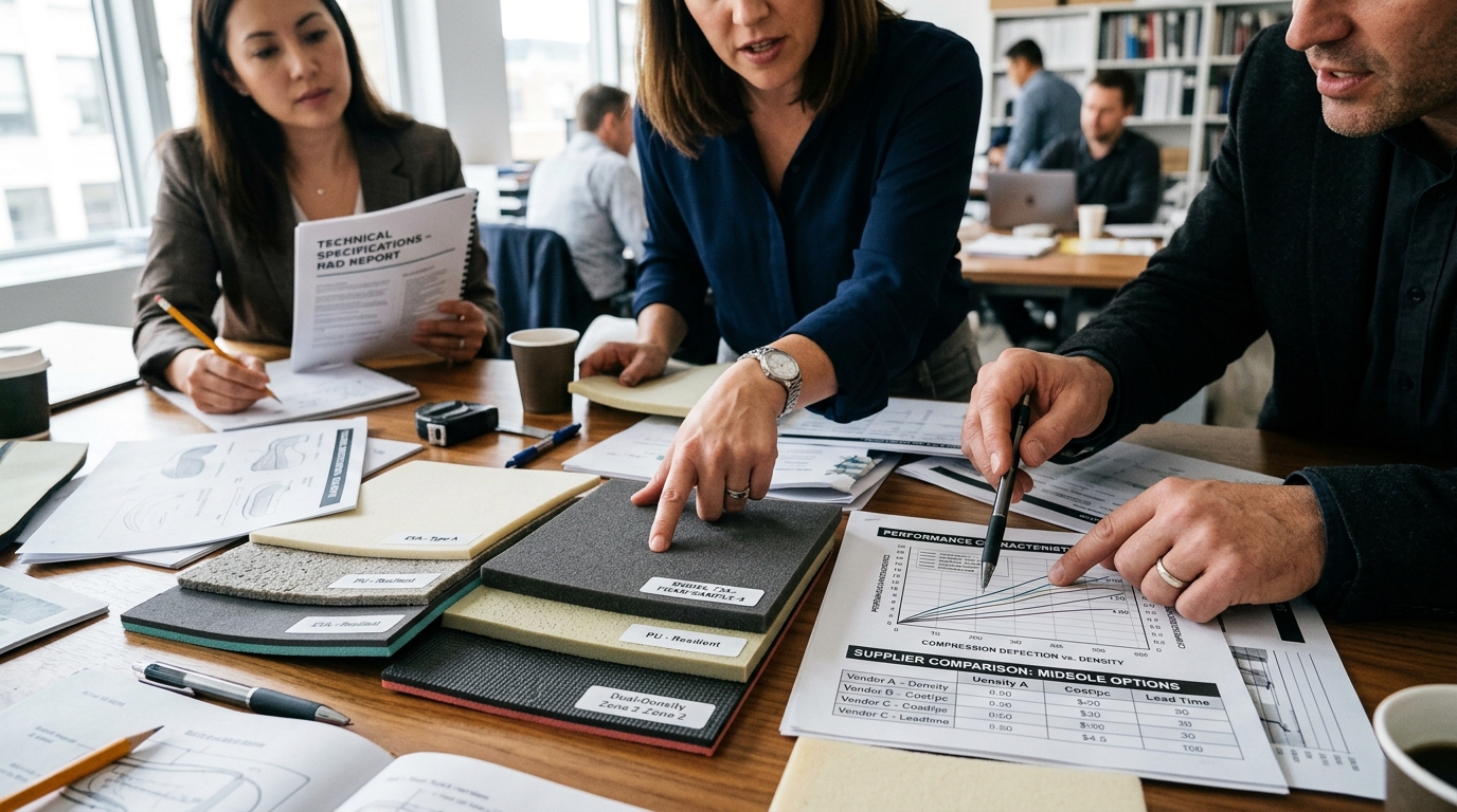 midsole supplier — what midsole sourcing teams prioritize