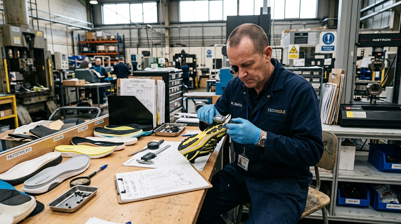 midsole supplier — sampling testing  iteration cycles