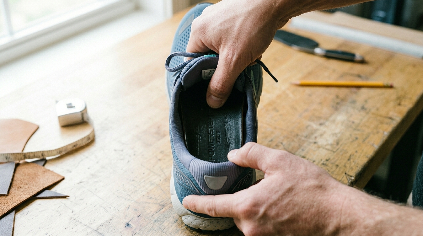 how to use insole — inserting and seating the insole