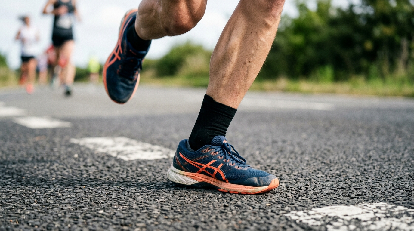 diagram illustrating what overpronation actually is and how the foot rolls inward during the gait cycle