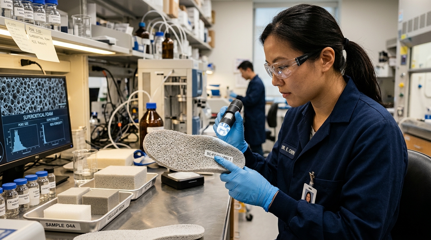custom insoles for flat feet — 2 supercritical foam flat-feet insole