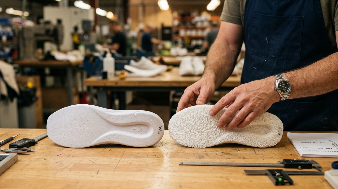 EVA foam insole manufacturers — standard eva vs supercritical eva