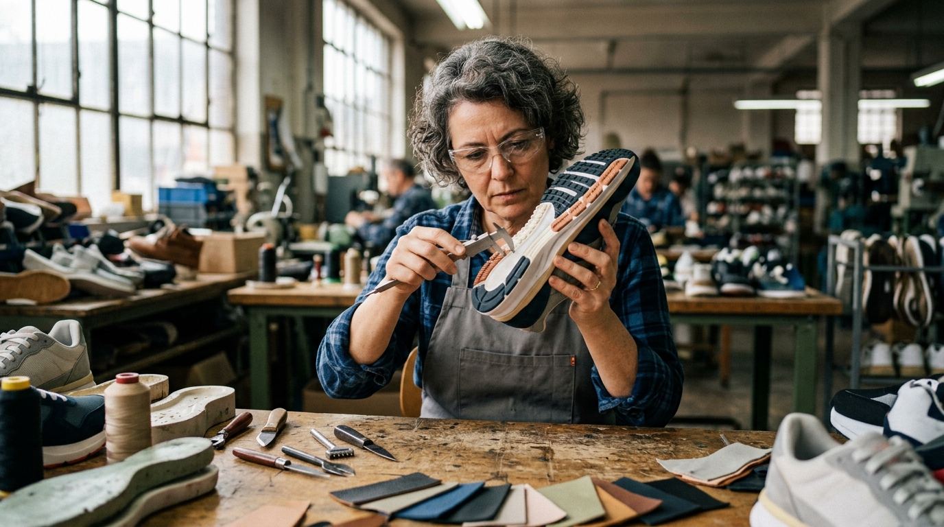 footwear component supplier — step 2 evaluate manufacturing capability  not just capacity