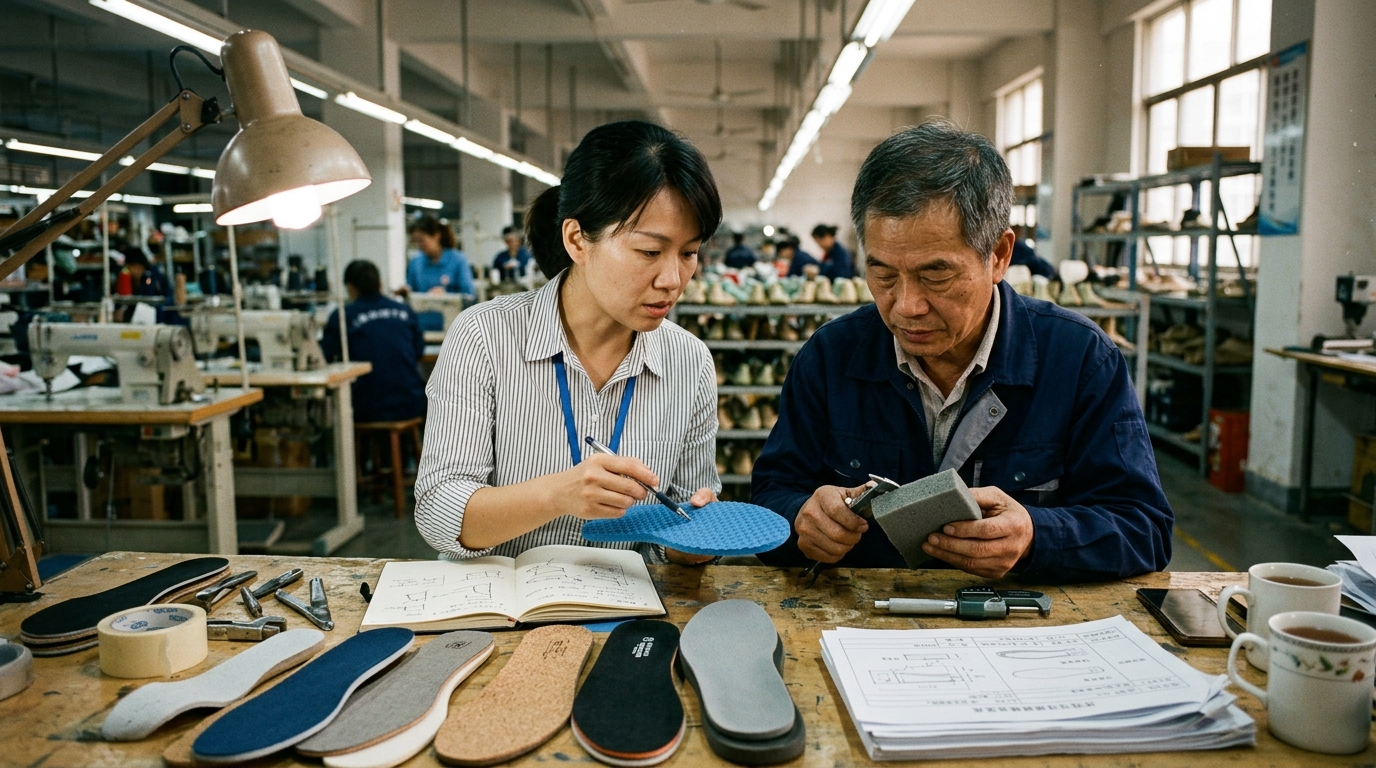 custom insoles for athletes — oem workflow step by step