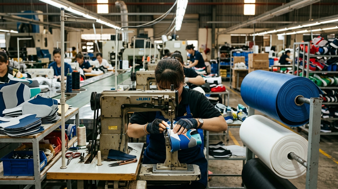 shoe part contract manufacturing — what contract manufacturing means