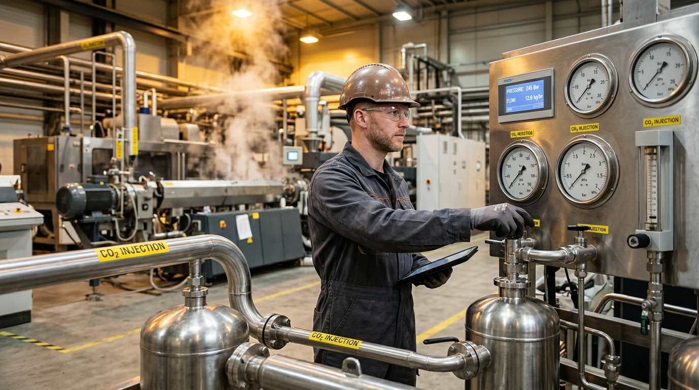 supercritical fluid foaming materials — what scf actually does