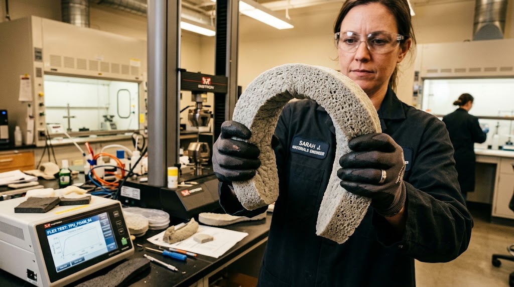 supercritical fluid foaming materials — tpu durability meets resilience