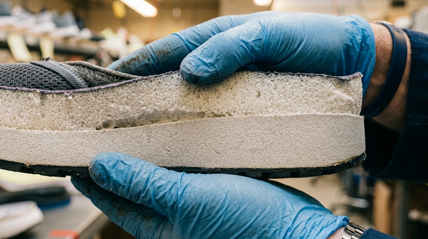 multi-layer foam midsoles — dual-compound vs dual-density
