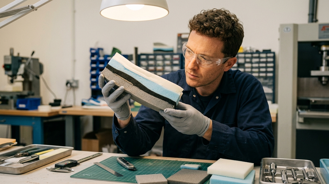 multi-layer foam midsoles — manufacturing multi-layer builds