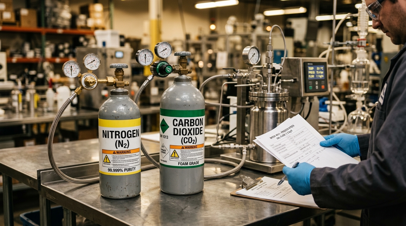 nitrogen foamed EVA insoles — n₂ vs co₂ the gas matters