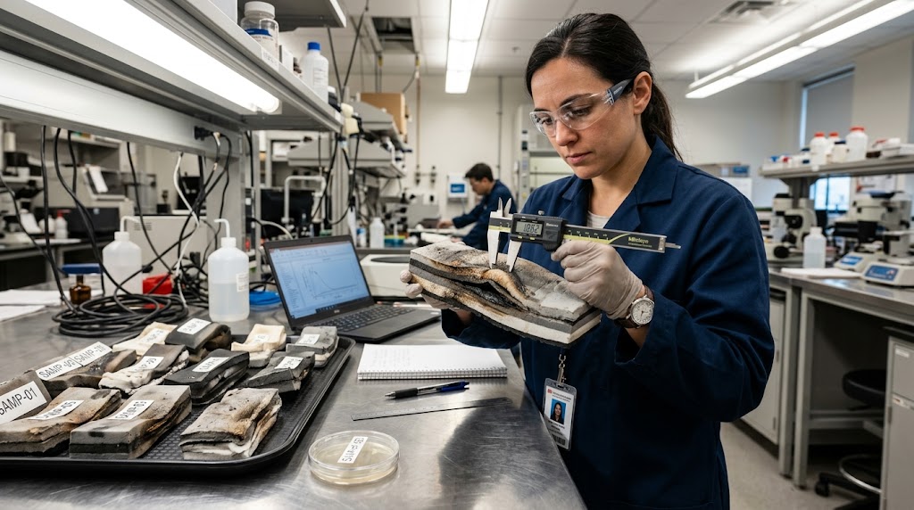 outdoor boot midsoles — thermal stability testing