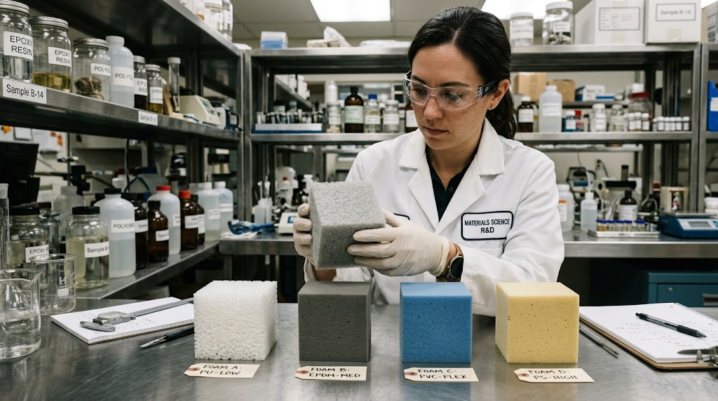 PEBA midsole foam — scf technology beyond peba