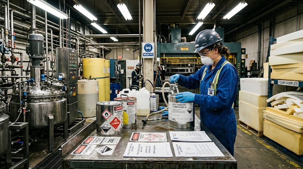 physical foaming vs chemical foaming — sustainability gap between methods