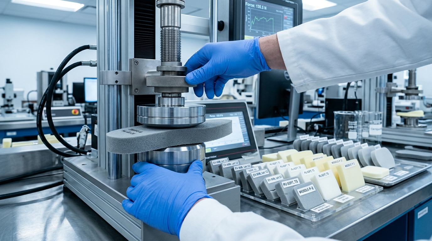 recycled EVA midsoles — testing validation protocols