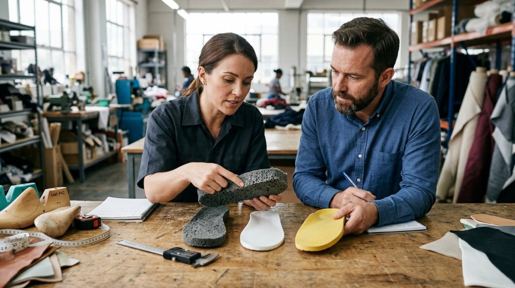 EVA vs PU vs Supercritical Foam for OEM Insoles