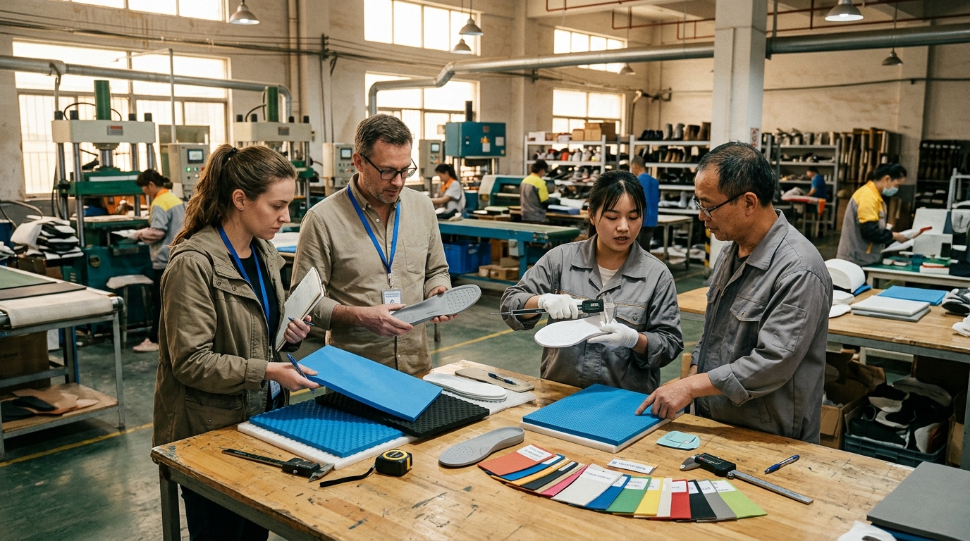 EVA PU supercritical foam insoles — eva foam sourcing