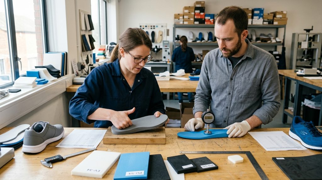 How Product Developers Evaluate Insole Rebound and Hand Feel