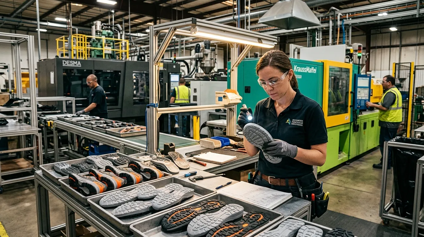 OEM footwear components — manufacturing capabilities to evaluate