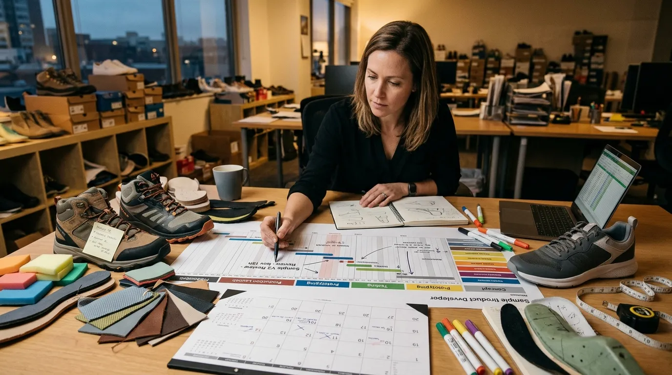 OEM footwear components — sourcing timelines