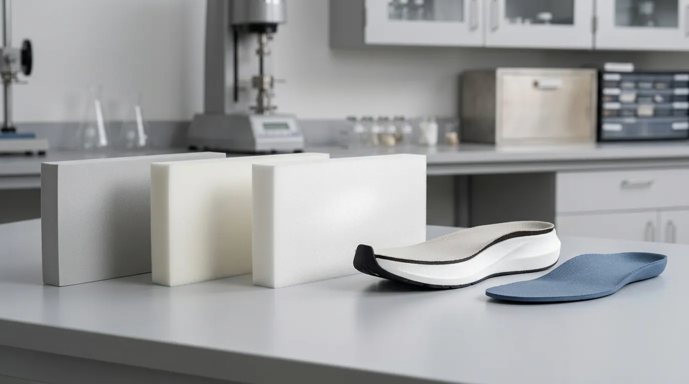 supercritical foam — performance comparison cushioning rebound